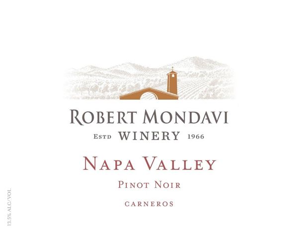 2019 Robert Mondavi Winery Napa Valley Pinot Noir