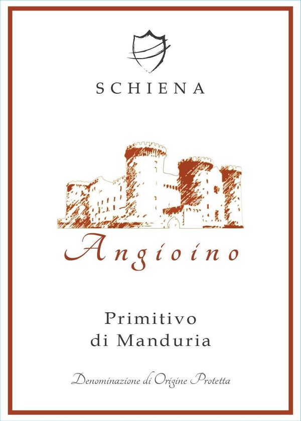 2020 Schiena Primitivo di Manduria Angioino