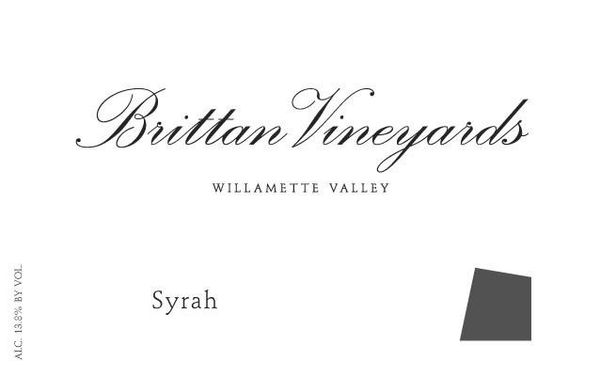 2019 Brittan Vineyards Syrah