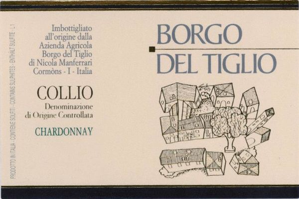 2016 Borgo del Tiglio Collio Chardonnay