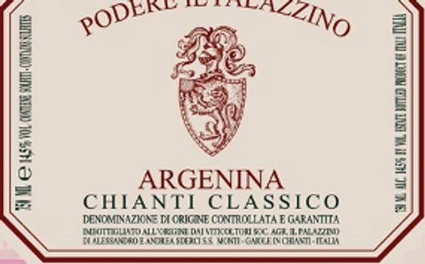2018 Podere Il Palazzino Chianti Classico Argenina