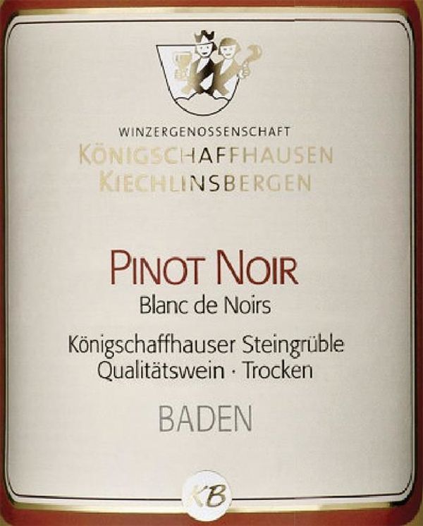 2019 Konigschaffhausen Pinot Noir Kaiserstuhl