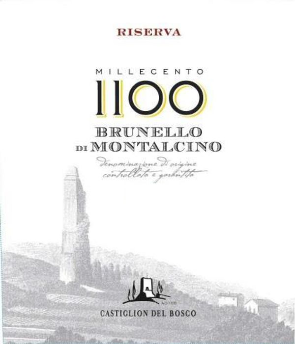 2016 Castiglion del Bosco Millecento 1100 Riserva Brunello di Montalcino