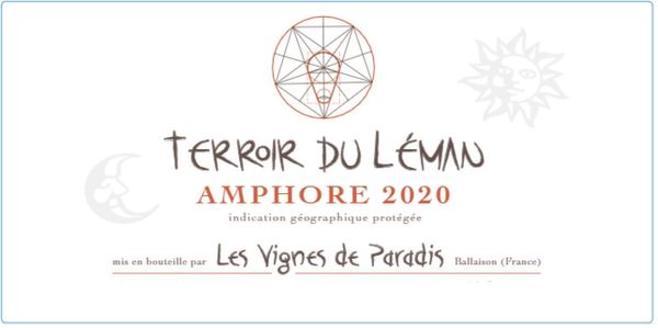 2020 Les Vignes de Paradis Terroir du Leman Amphore
