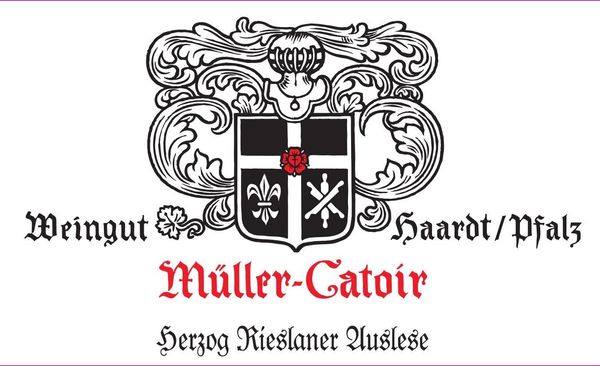2018 Weingut Müller-Catoir Herzog Rieslaner Auslese