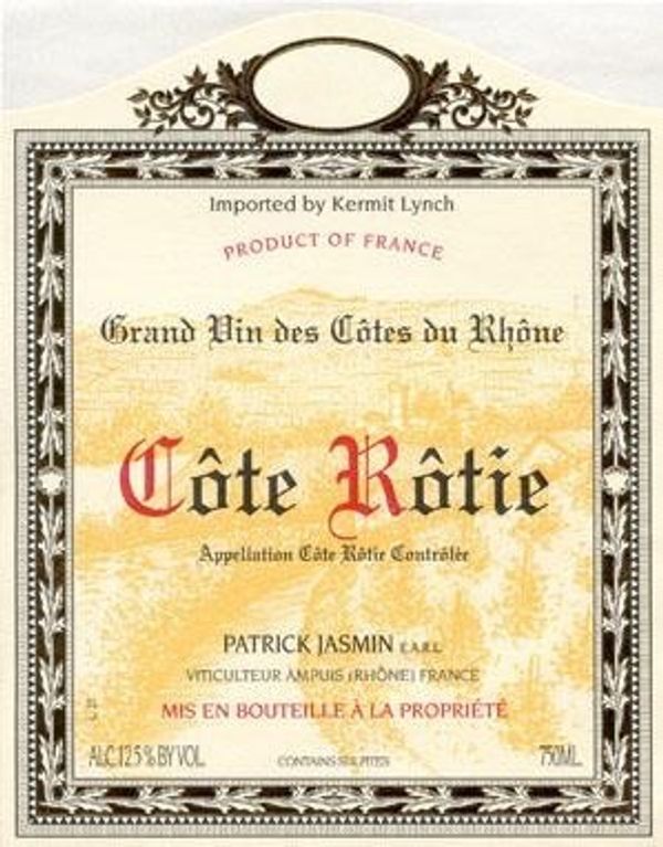 1987 Patrick Jasmin Côte-Rôtie