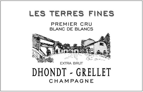 Dhondt-Grellet Champagne Les Terres Fines Blanc de Blancs Extra Brut