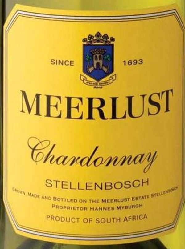 2021 Meerlust Estate Chardonnay