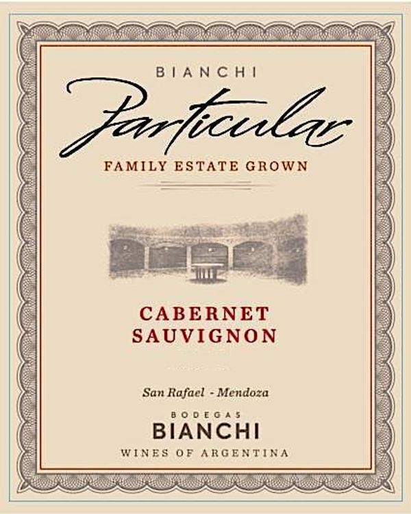 2018 Valentín Bianchi Particular Cabernet Sauvignon