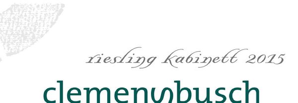 2019 Clemens Busch Pündericher Marienburg Riesling Kabinett
