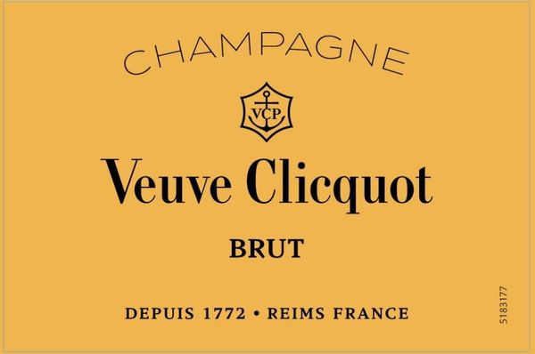 Veuve Clicquot Ponsardin Champagne Yellow Label Brut