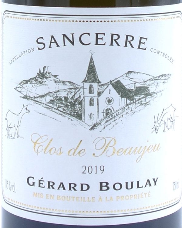 2021 Gérard Boulay Sancerre Clos de Beaujeu