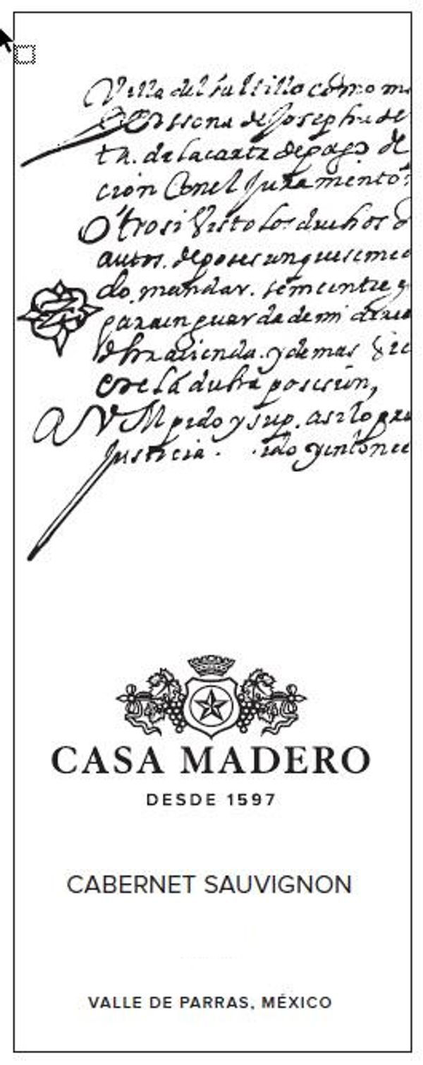 2021 Casa Madero Cabernet Sauvignon