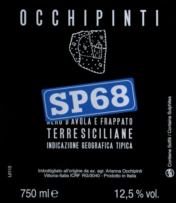 2021 Occhipinti SP68 Rosso