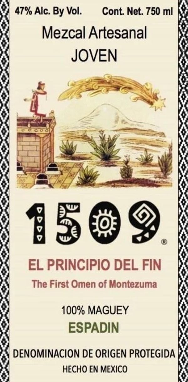 1509 El Principio Del Fin Mezcal Espadín