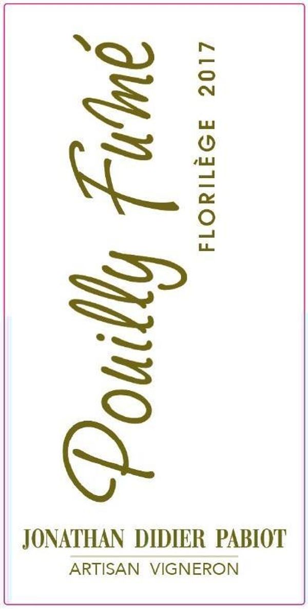 2018 Jonathan Didier Pabiot Florilège Pouilly-Fumé