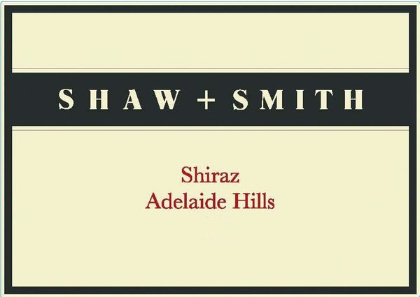 2019 Shaw + Smith Shiraz
