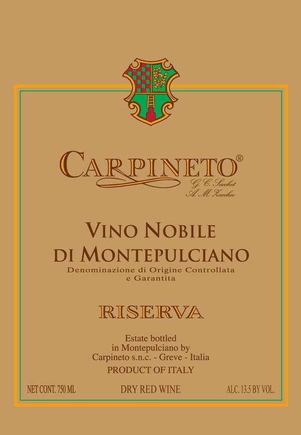 2013 Carpineto Vino Nobile di Montepulciano Riserva