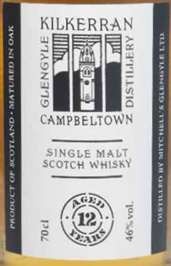 Kilkerran Aged 12 Years Campbeltown Single Malt Scotch Whisky
