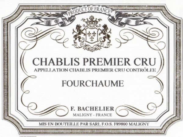 2019 Domaine Bachelier Chablis Fourchaume