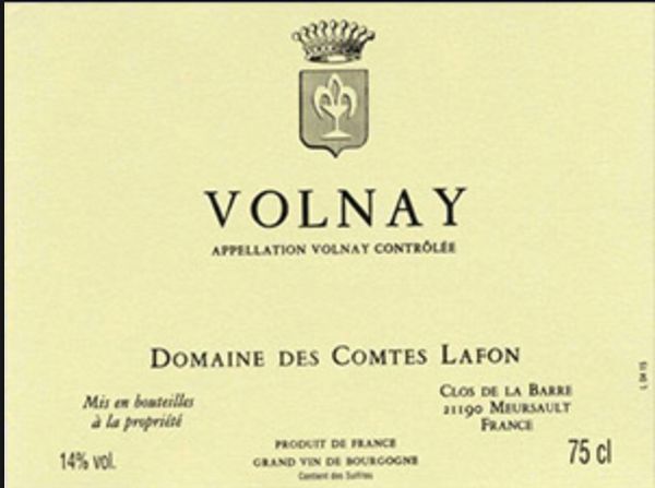 2020 Domaine des Comtes Lafon Volnay