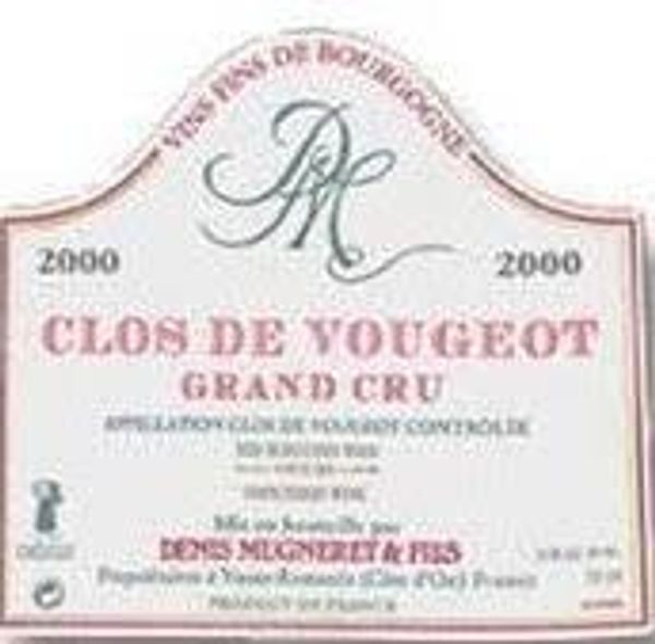 1999 Denis Mugneret Clos de Vougeot