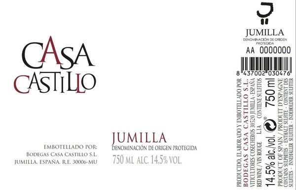 2020 Casa Castillo Jumilla