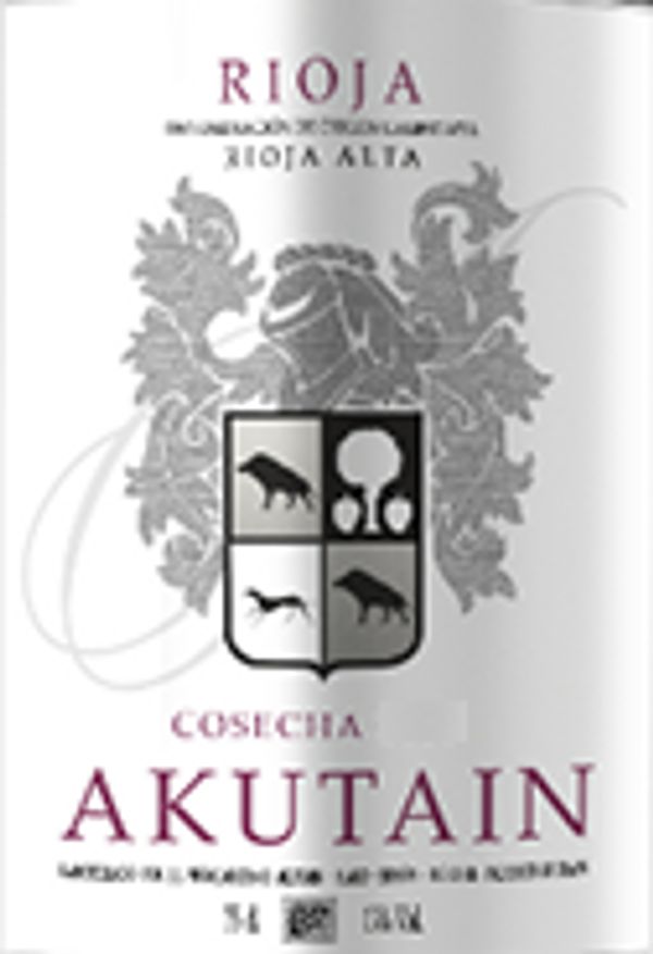 2019 Bodega Akutain Rioja Cosecha