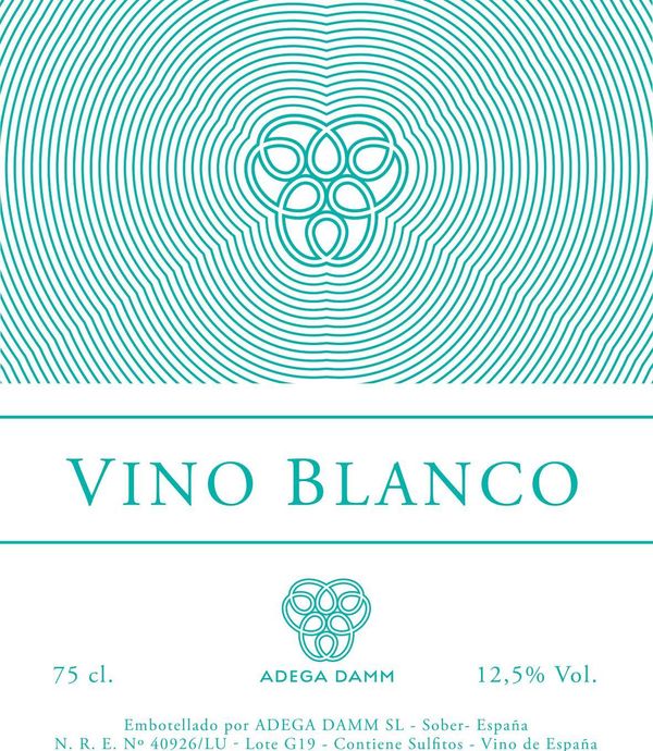 2019 Adega Damm Amandi Vino Blanco
