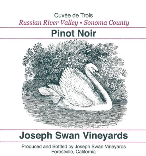2017 Joseph Swan Vineyards Cuvée de Trois Pinot Noir