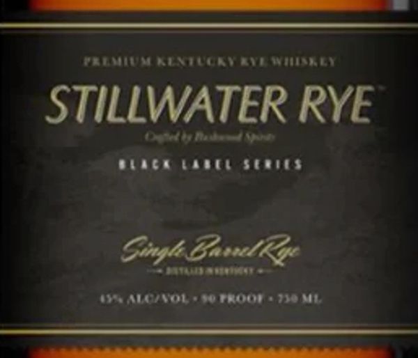 Bushwood Stillwater Rye Single Barrel Rye Whiskey