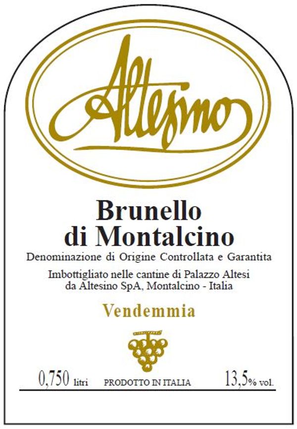 2018 Altesino Brunello di Montalcino