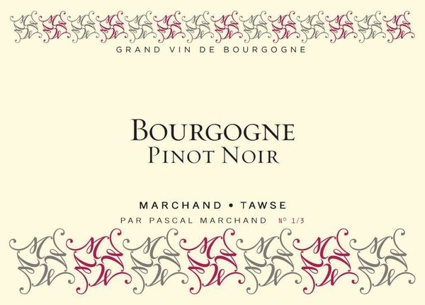 2019 Marchand-Tawse Bourgogne Pinot Noir