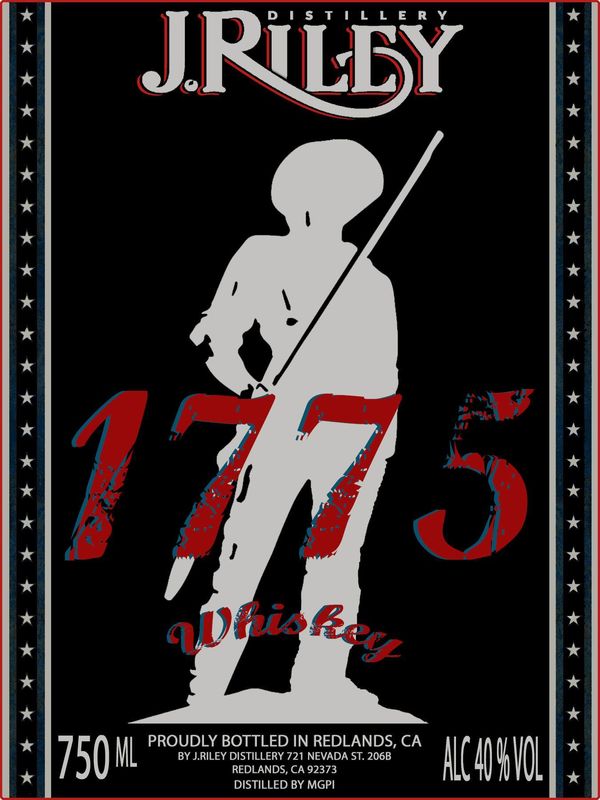 J. Riley Distillery 1775 Whiskey