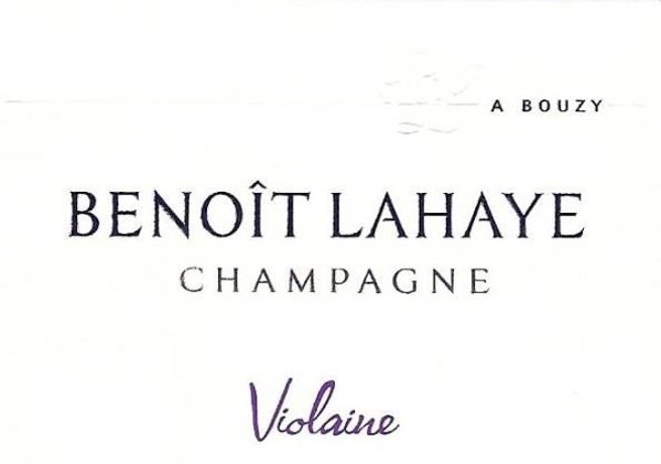 Benoit Lahaye Champagne Violaine