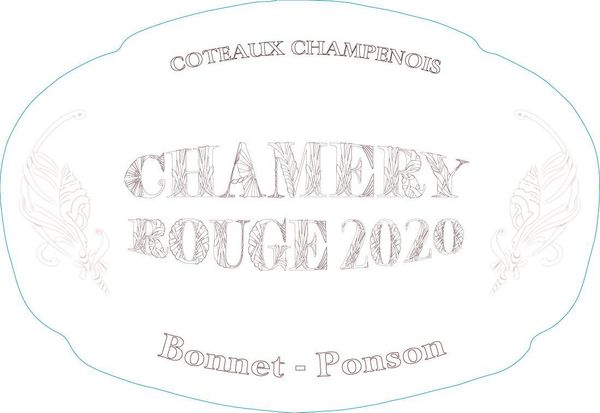 2020 Bonnet-Ponson Chamery Rouge Coteaux Champenois