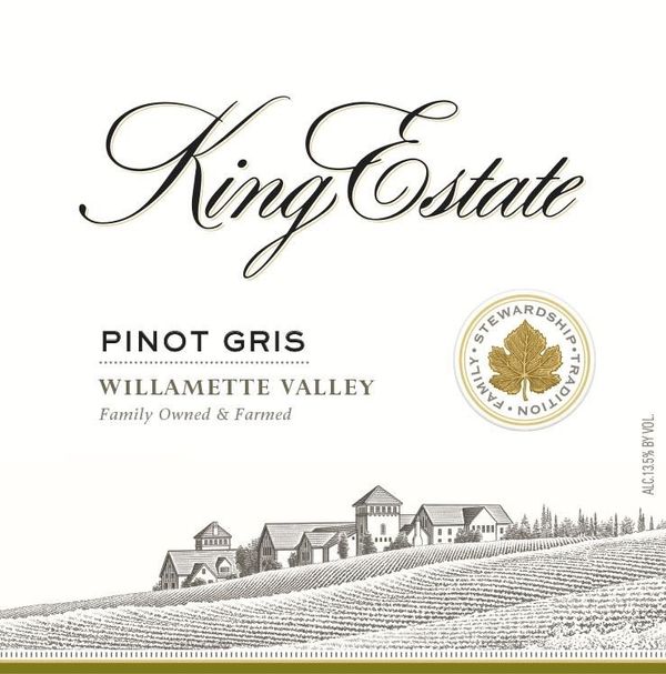 2021 King Estate Willamette Valley Pinot Gris