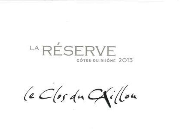 2019 Le Clos du Caillou Côtes du Rhône Réserve