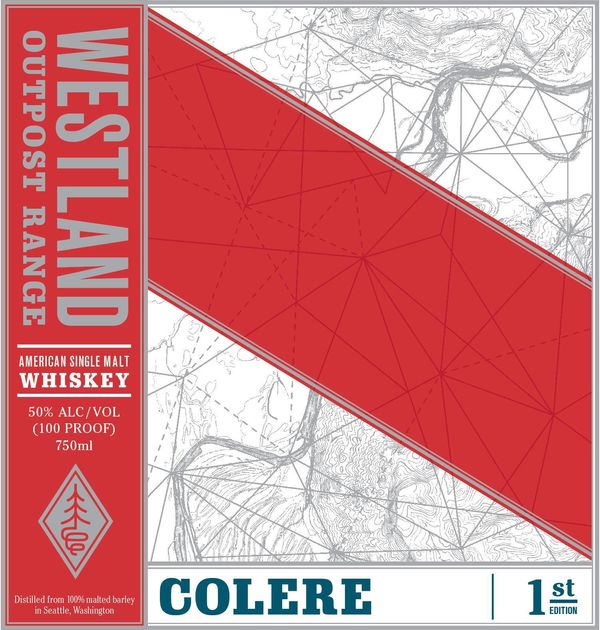 Westland Outpost Range Colere 1st Edition American Single Malt Whiskey