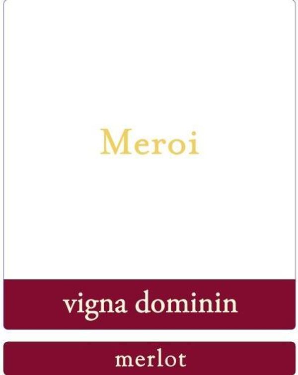 2013 Meroi Vigna Dominin Merlot