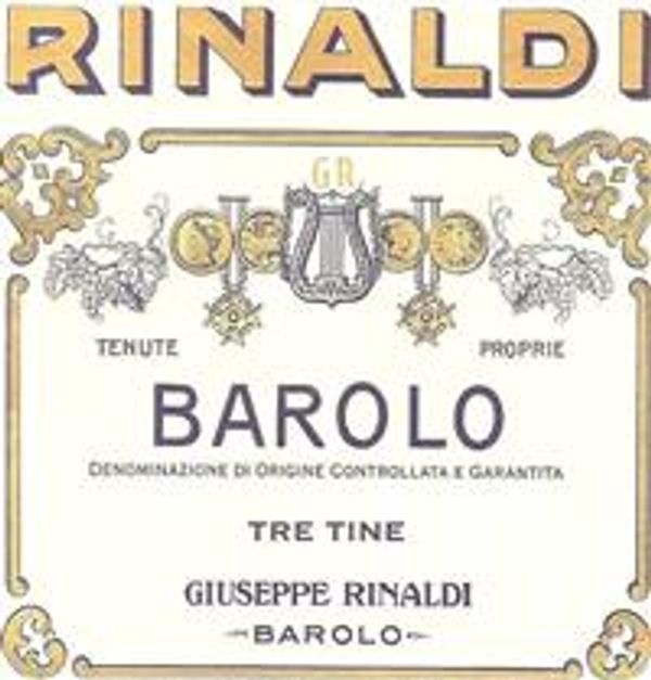 2018 Giuseppe Rinaldi Barolo Tre Tine