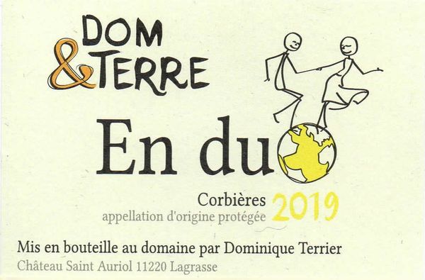 2019 Dom & Terres Corbières Blanc En Duo