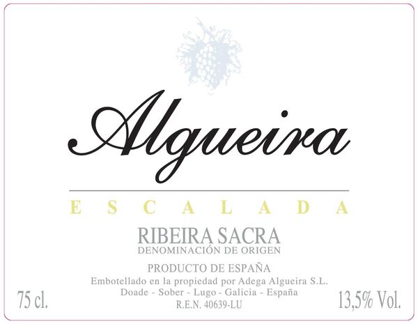 2017 Adega Algueira Escalada Ribeira Sacra