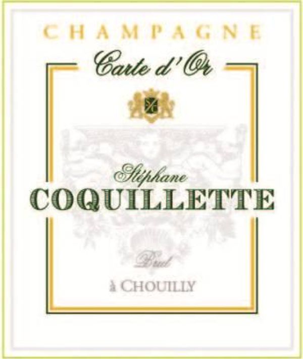 Stéphane Coquillette Champagne Carte d'Or