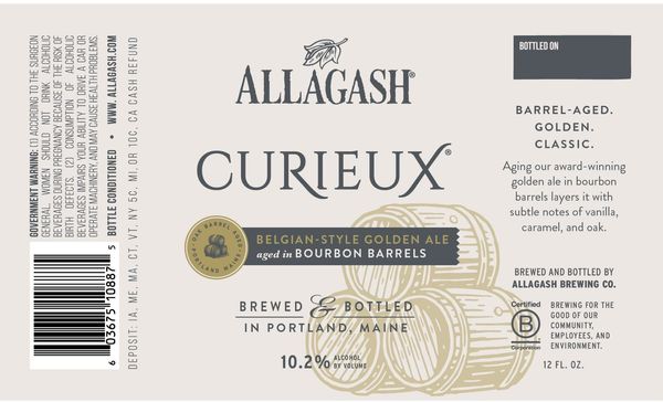 Allagash Brewing Company Curieux