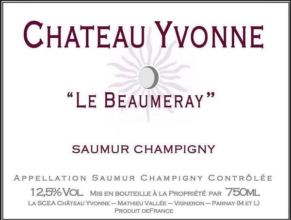 2019 Château Yvonne Saumur-Champigny Le Beaumeray