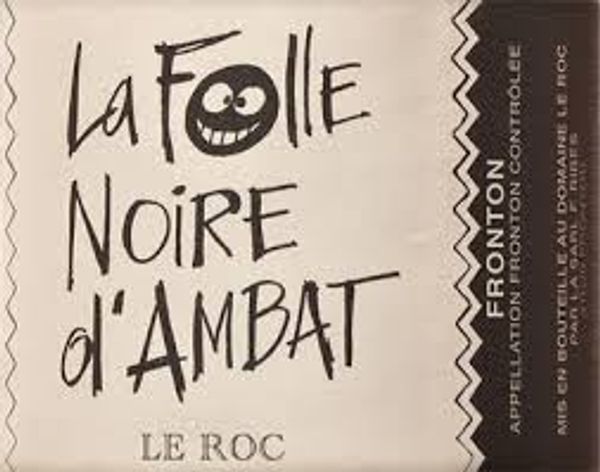 2019 Domaine Le Roc La Folle Noire d'Ambat Fronton