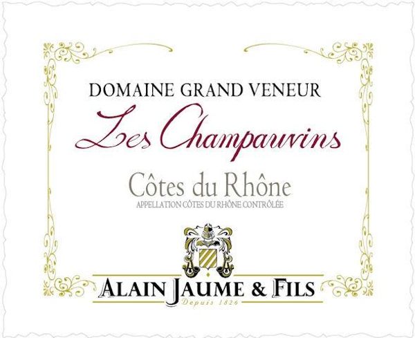 2019 Domaine Grand Veneur Côtes du Rhône Les Champauvins