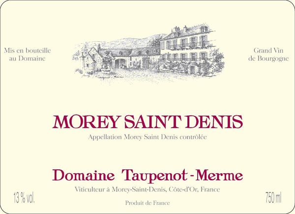 2020 Domaine Taupenot-Merme Morey-St-Denis