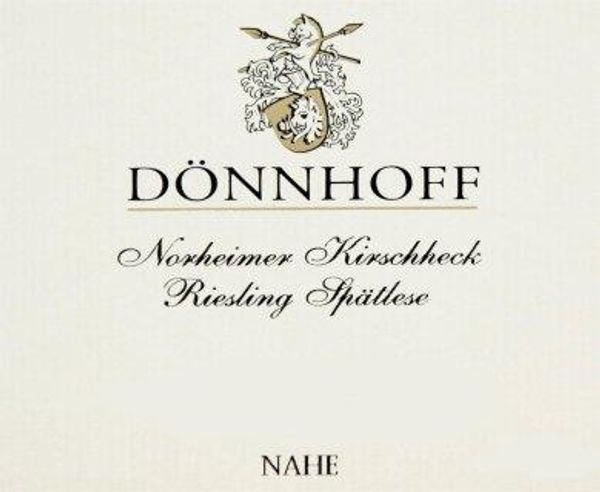 2021 Weingut Hermann Dönnhoff Norheimer Kirschheck Riesling Spätlese